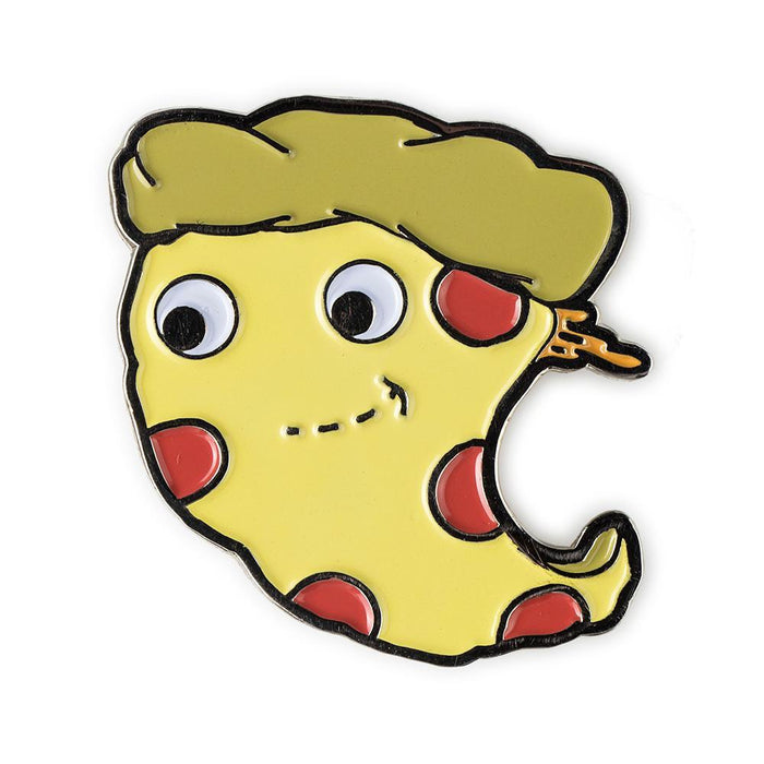 Yummy World collectible mystery enamel pins featuring colorful, playful character designs on a white background.