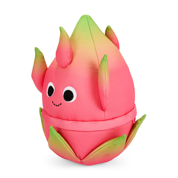 Yummy World Dante the Dragon Fruit 13-inch interactive plush toy with bright colors and soft fabric, designed for kids.