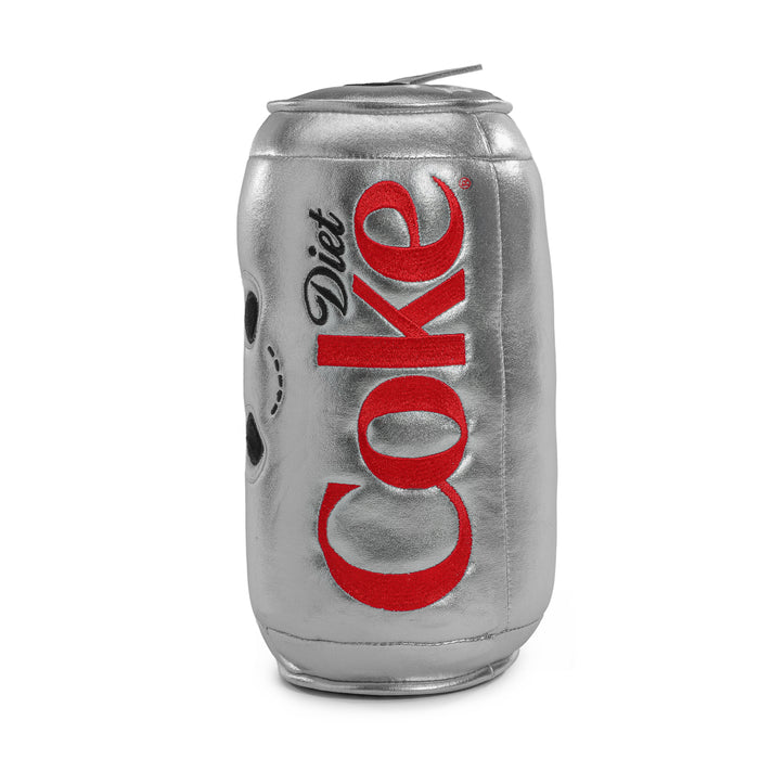 Coca-Cola Yummy World Diet Coke 10-inch plush toy with sound, soft fabric and detailed can design, perfect for collectors and fans