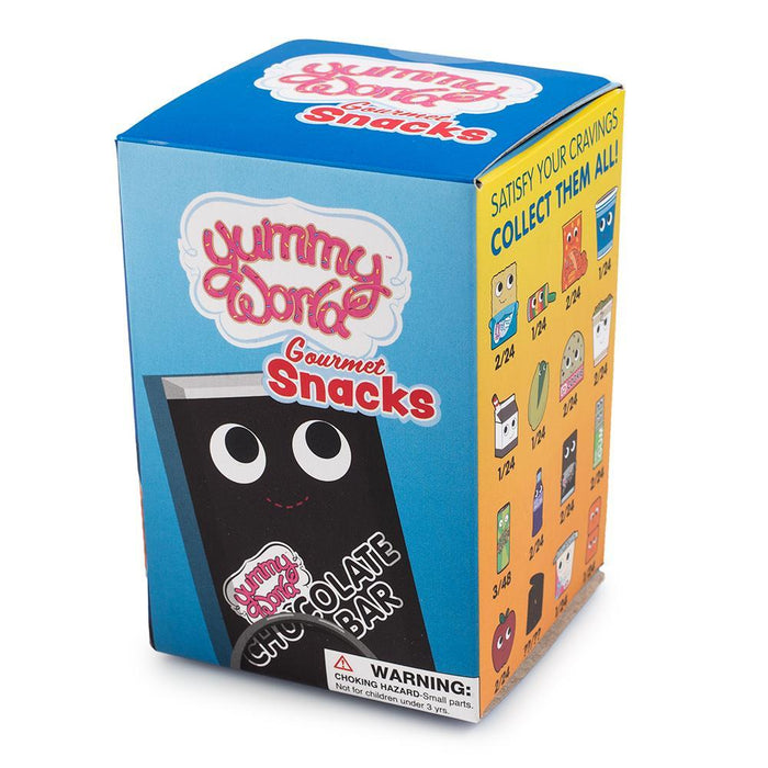 Yummy World Gourmet Snacks vinyl mini figure from the blind box series, featuring colorful, miniature snack-themed character.