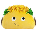 Yummy World Large Flaco Taco plush by Kidrobot featuring a soft, colorful taco character with detailed embroidered features.