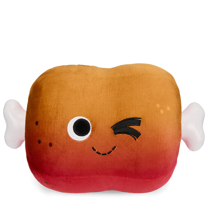 Yummy World Miya the Anime Meat 13-inch interactive plush toy with colorful cartoon-style design and soft fabric.
