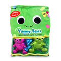Yummy World Yummy Bears 10-inch interactive plush toy by Kidrobot, soft and colorful with a cute bear design.