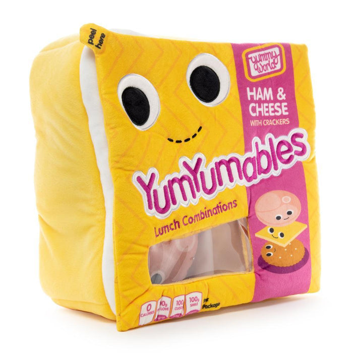 Yummy World Zoey and the YumYumables XL interactive plush toy featuring colorful, soft fabric and playful design.