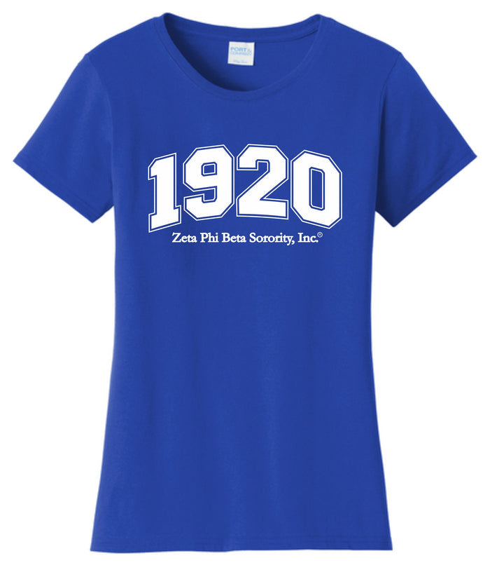 Zeta Printed Date Tee