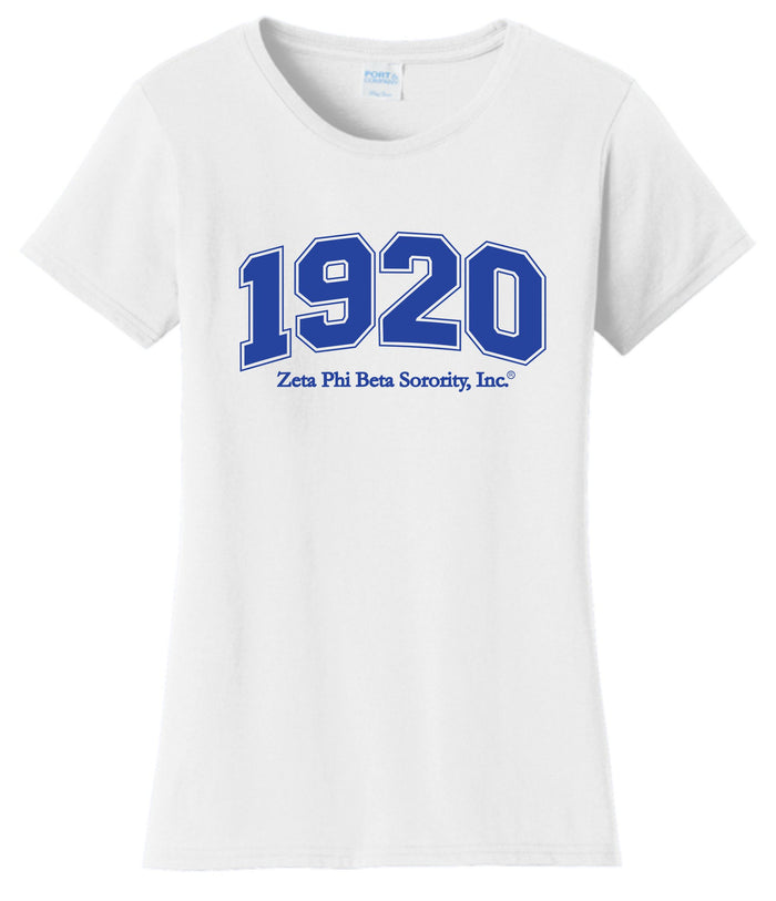 Zeta Printed Date Tee